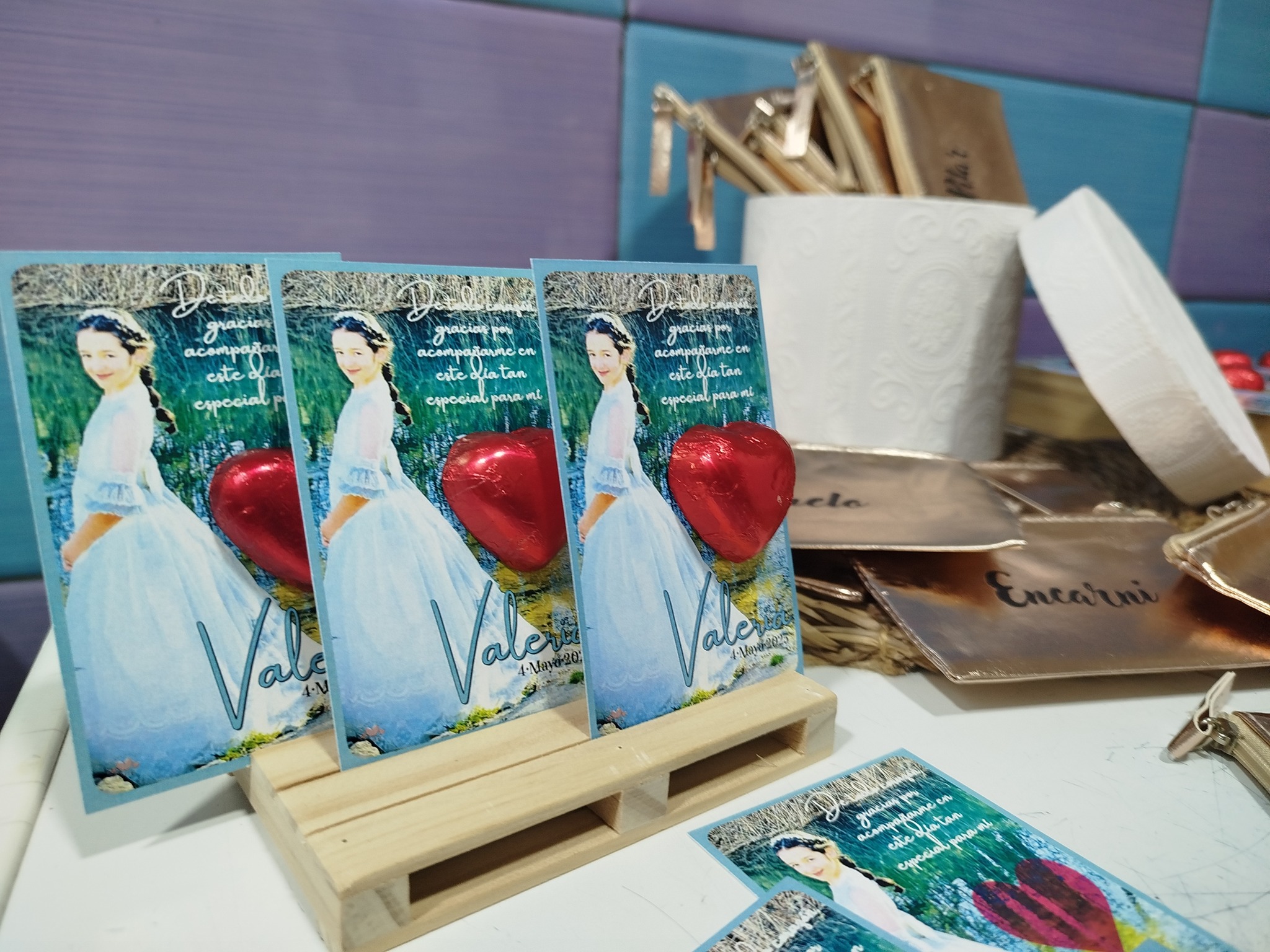 Vista adicional de Tarjeta de agradecimiento